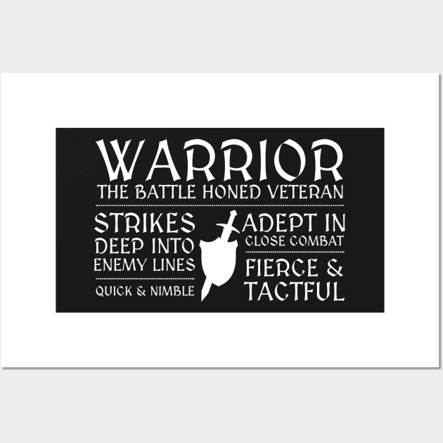 Warrior Wall Art by snitts